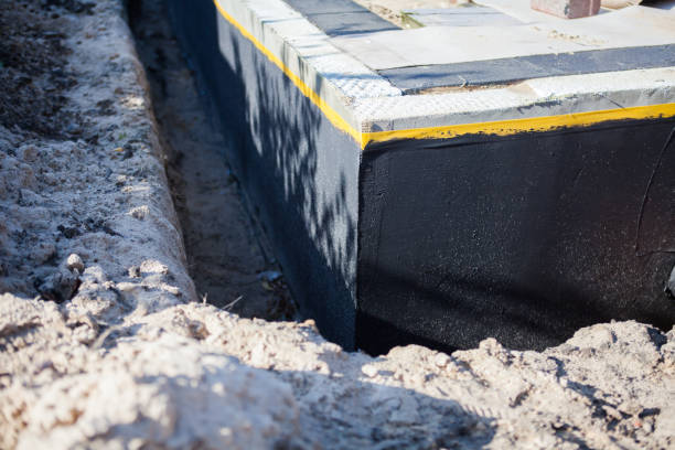 Professional Waterproofing technician working in Union, KY